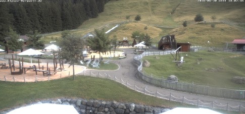 Archived image Webcam Alpsee-Bergwelt: Play Ground
