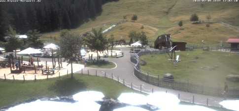 Archived image Webcam Alpsee-Bergwelt: Play Ground
