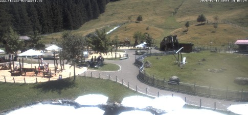 Archived image Webcam Alpsee-Bergwelt: Play Ground
