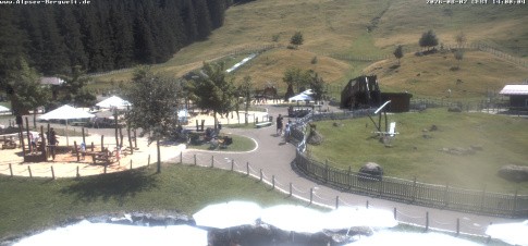 Archived image Webcam Alpsee-Bergwelt: Play Ground