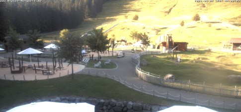 Archived image Webcam Alpsee-Bergwelt: Play Ground