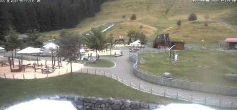 Archived image Webcam Alpsee-Bergwelt: Play Ground