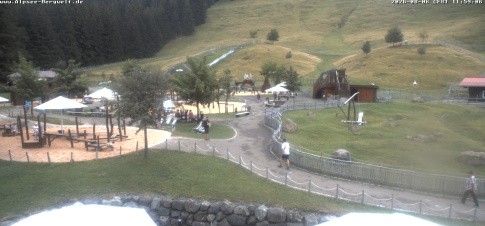 Archived image Webcam Alpsee-Bergwelt: Play Ground