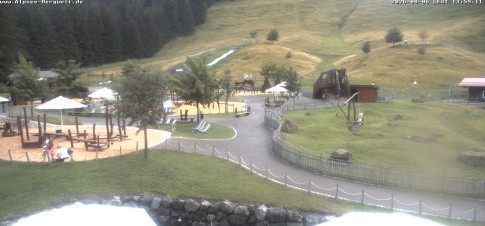 Archived image Webcam Alpsee-Bergwelt: Play Ground