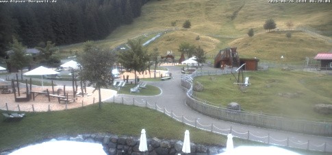 Archived image Webcam Alpsee-Bergwelt: Play Ground