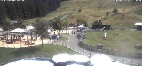 Archived image Webcam Alpsee-Bergwelt: Play Ground