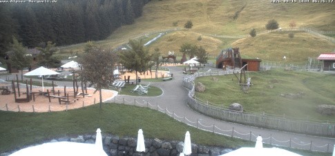 Archived image Webcam Alpsee-Bergwelt: Play Ground
