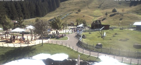Archived image Webcam Alpsee-Bergwelt: Play Ground