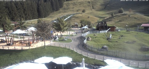 Archived image Webcam Alpsee-Bergwelt: Play Ground