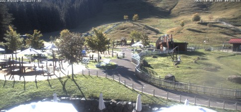 Archived image Webcam Alpsee-Bergwelt: Play Ground
