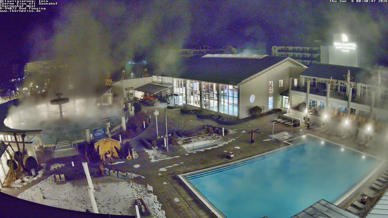 Archiv Foto Webcam Bad Füssing: Therme 1