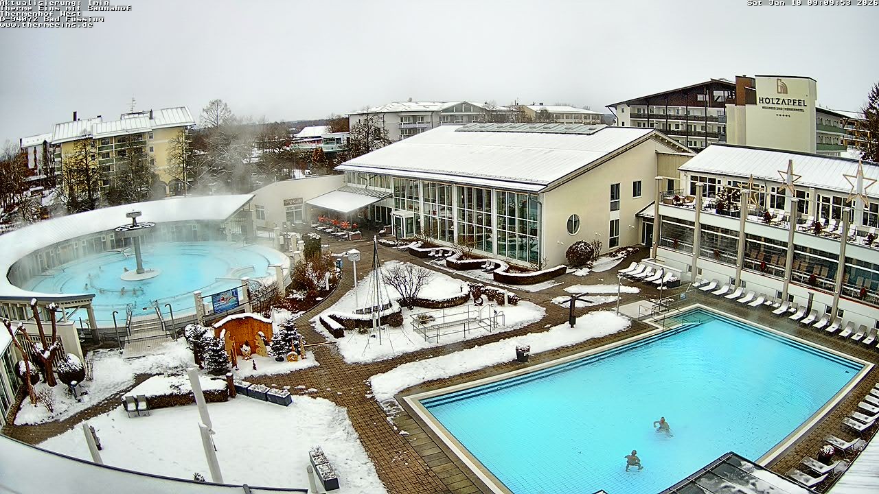Archiv Foto Webcam Bad Füssing: Therme 1