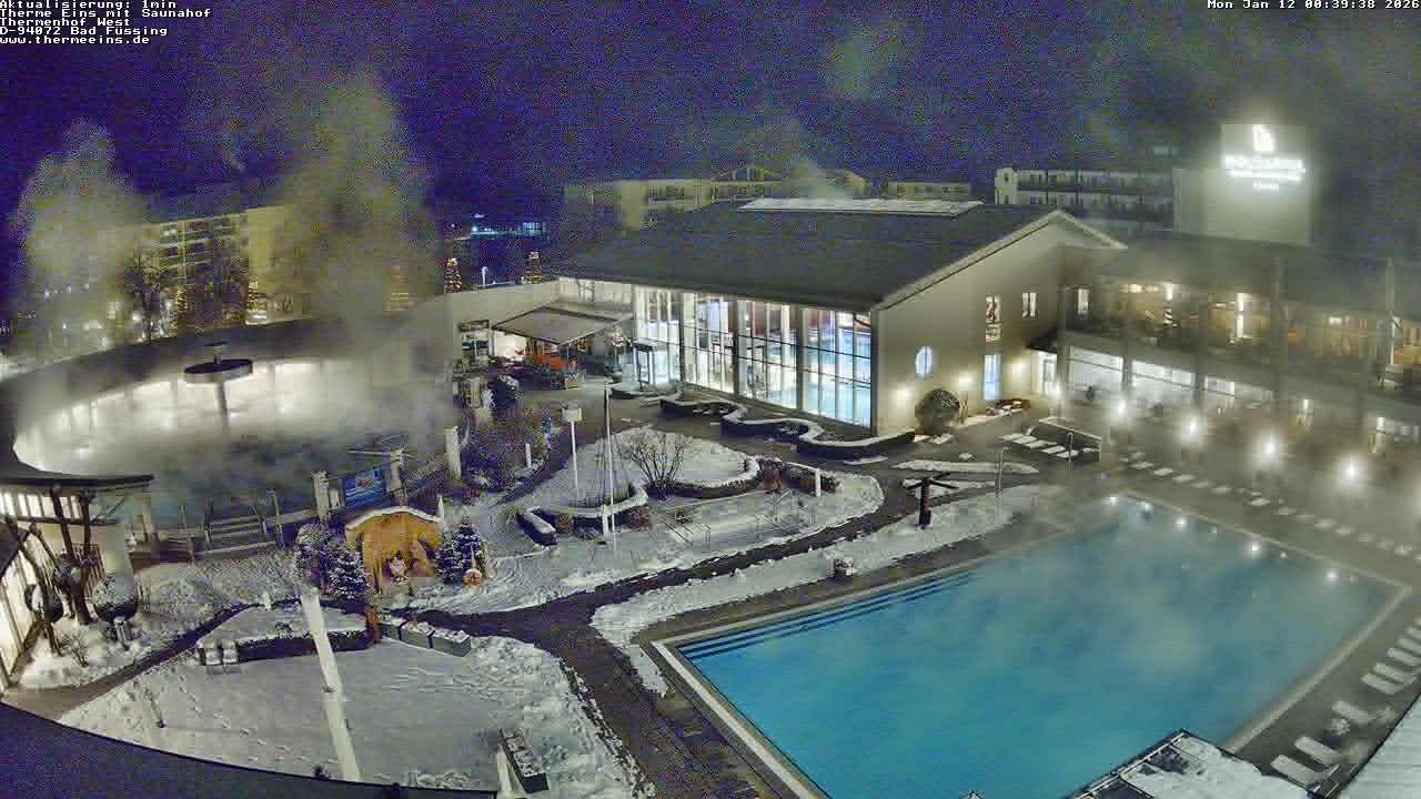 Archiv Foto Webcam Bad Füssing: Therme 1