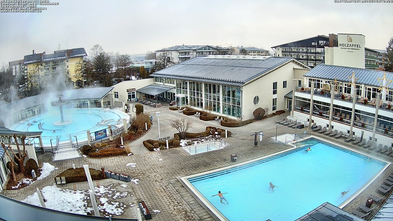 Archiv Foto Webcam Bad Füssing: Therme 1