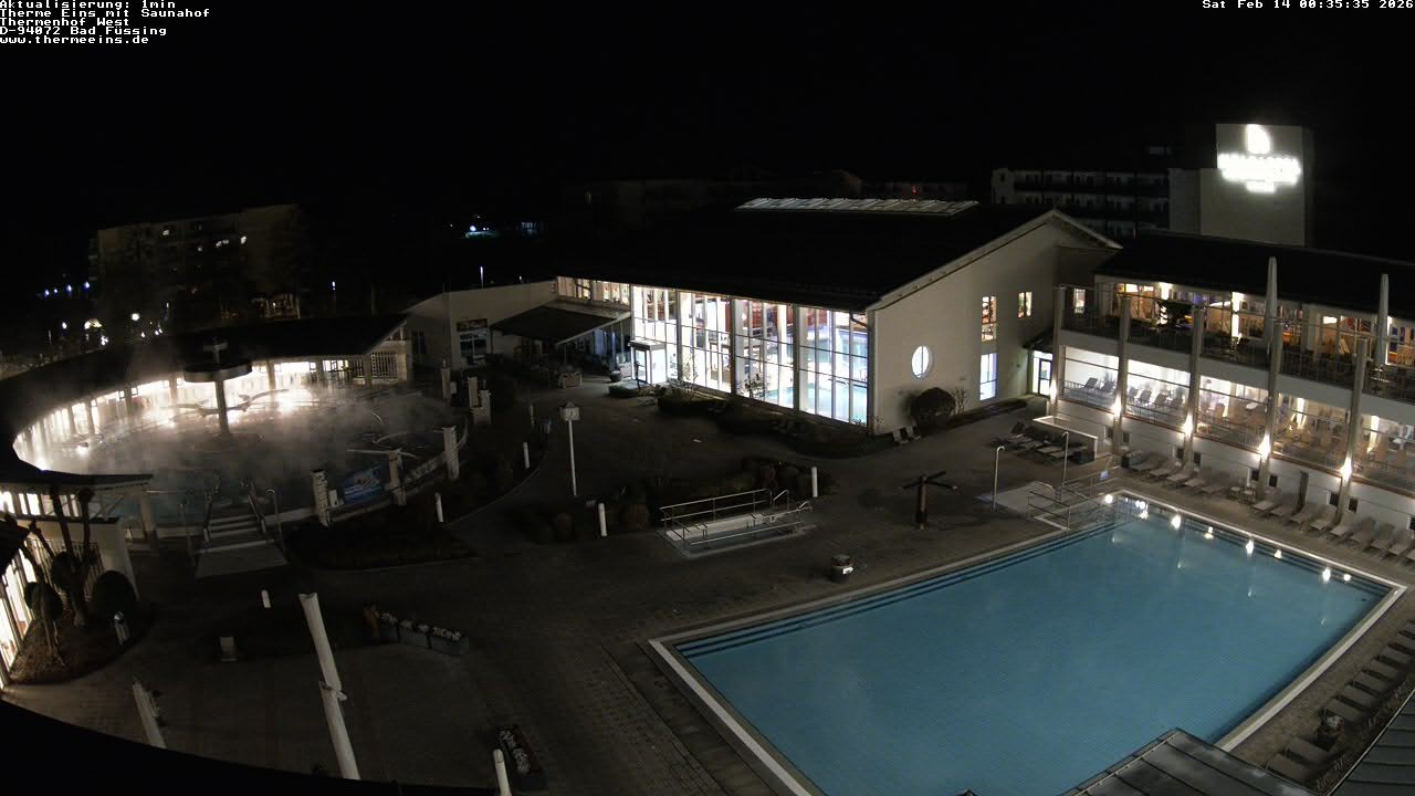 Archiv Foto Webcam Bad Füssing: Therme 1