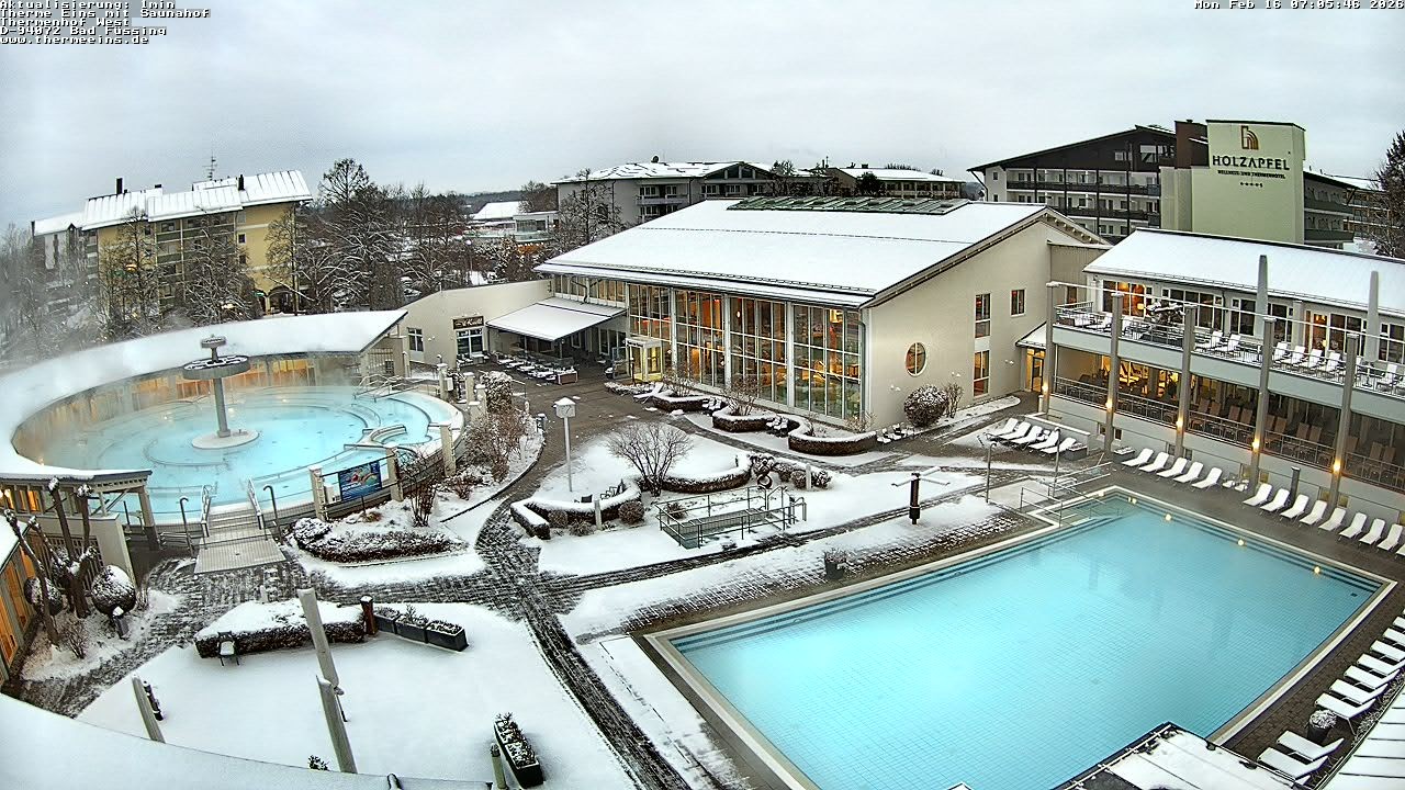Archiv Foto Webcam Bad Füssing: Therme 1