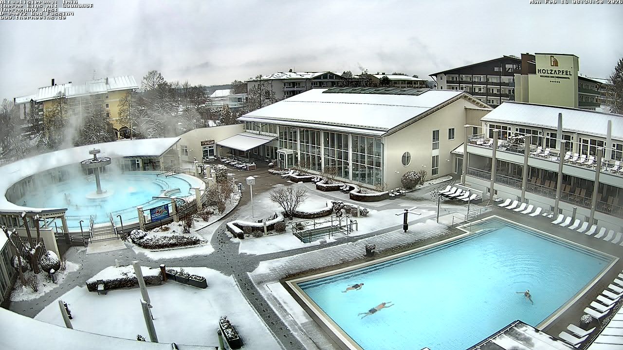 Archiv Foto Webcam Bad Füssing: Therme 1