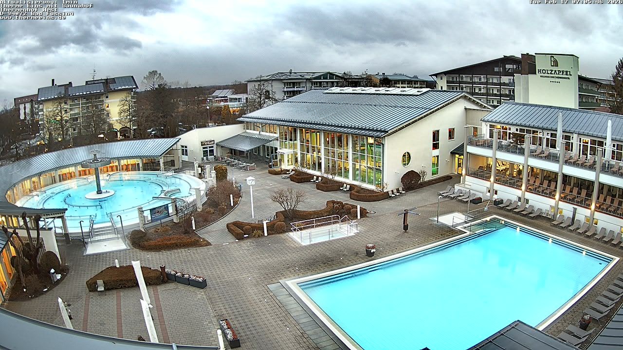 Archiv Foto Webcam Bad Füssing: Therme 1