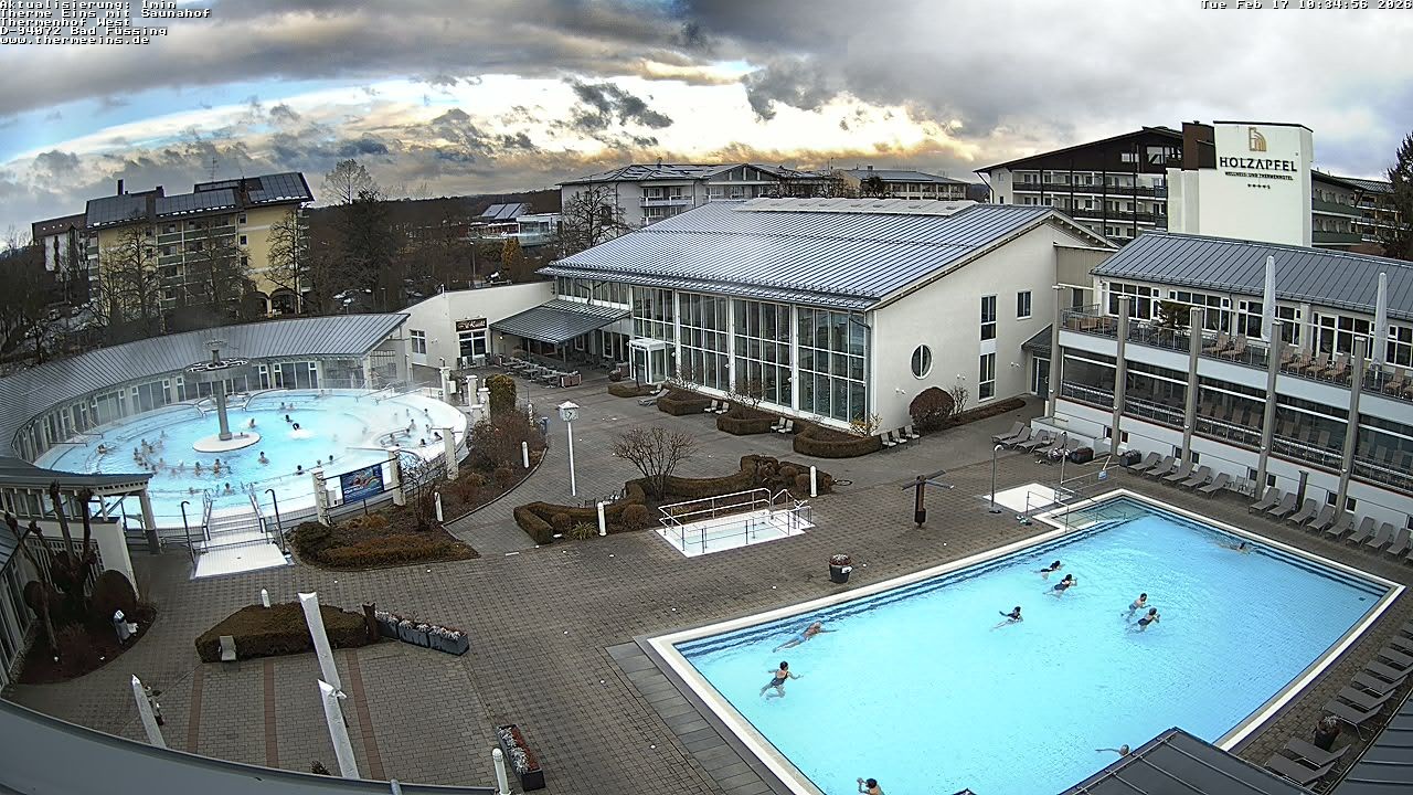 Archiv Foto Webcam Bad Füssing: Therme 1