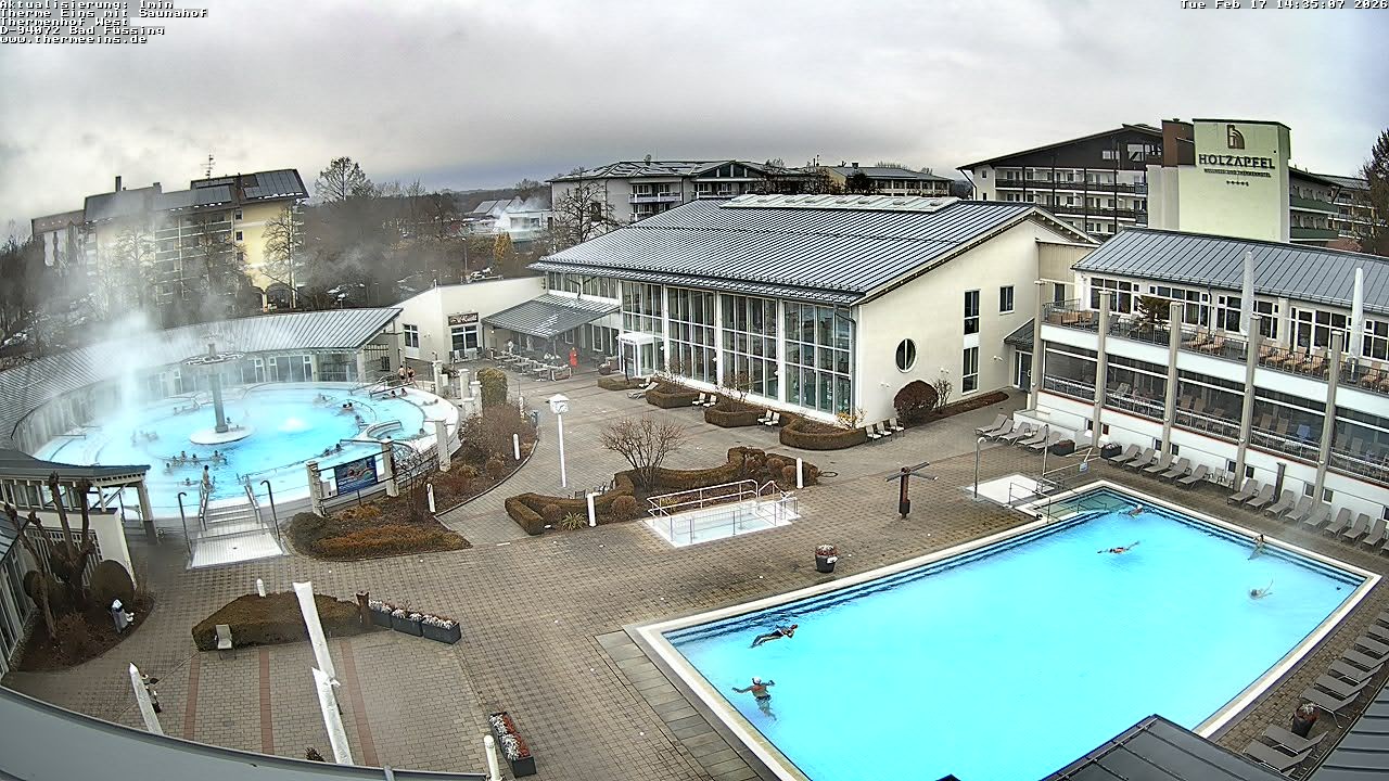 Archiv Foto Webcam Bad Füssing: Therme 1