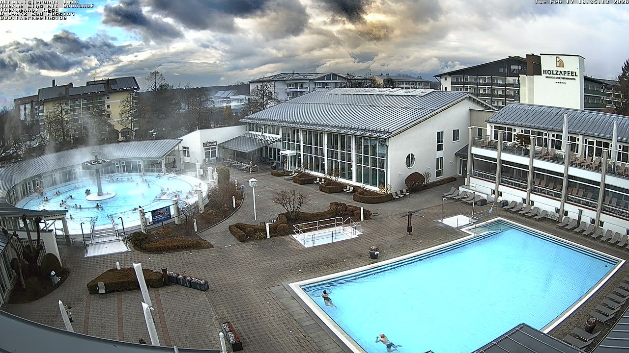 Archiv Foto Webcam Bad Füssing: Therme 1