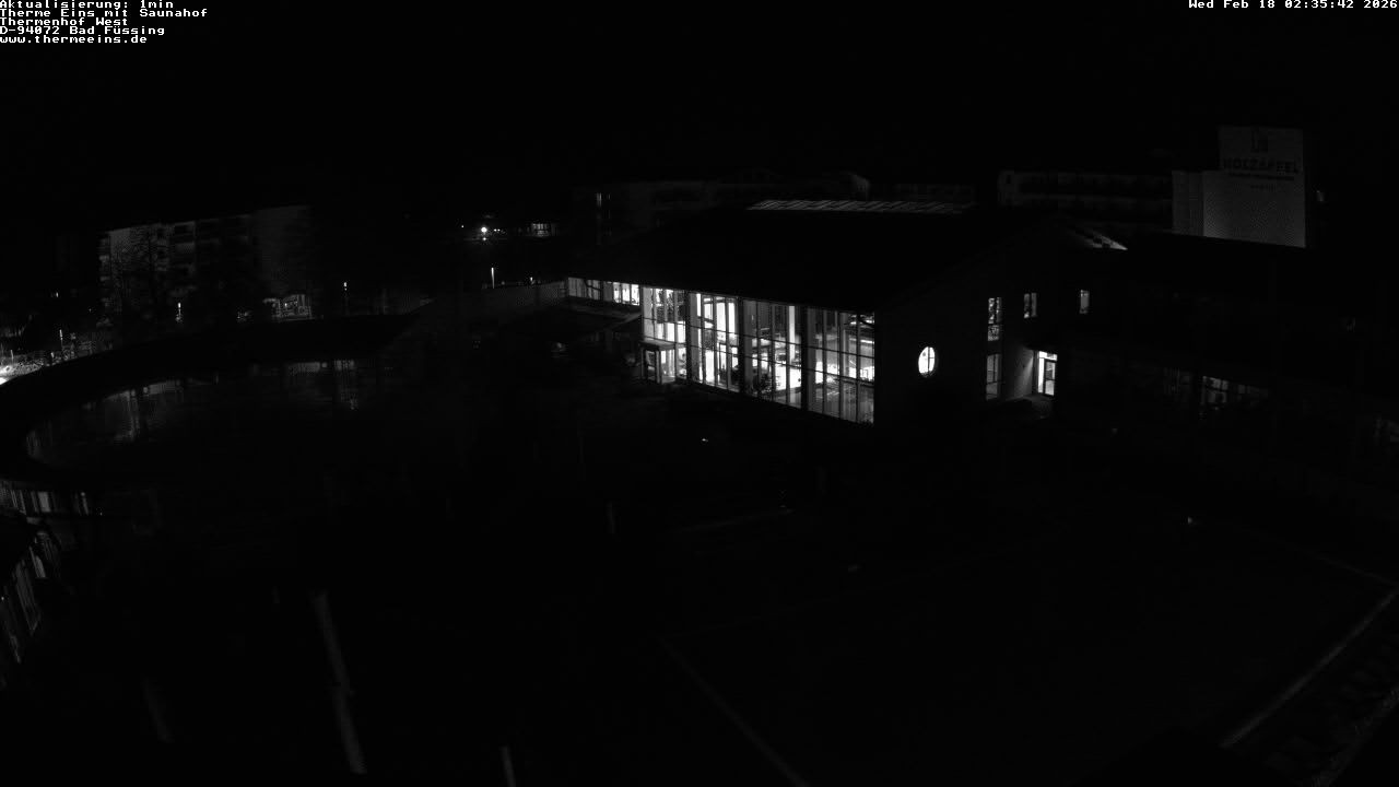 Archiv Foto Webcam Bad Füssing: Therme 1