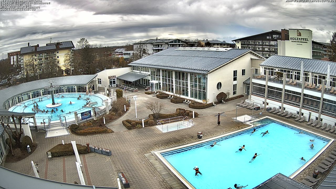 Archiv Foto Webcam Bad Füssing: Therme 1