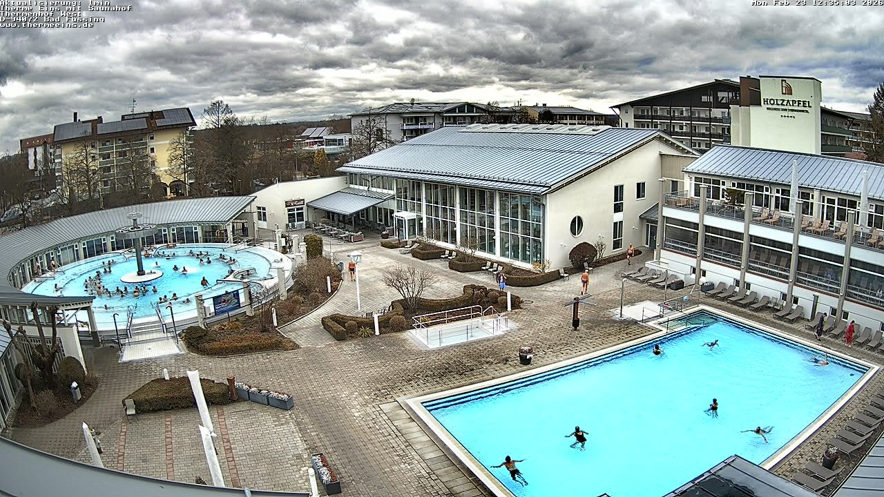Archiv Foto Webcam Bad Füssing: Therme 1