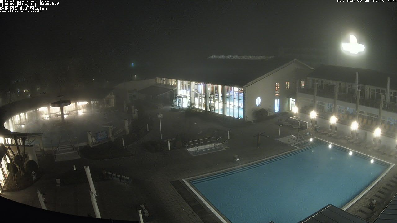 Archiv Foto Webcam Bad Füssing: Therme 1