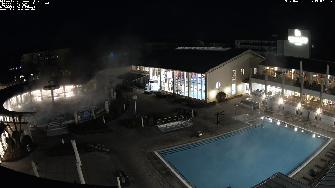 Archiv Foto Webcam Bad Füssing: Therme 1