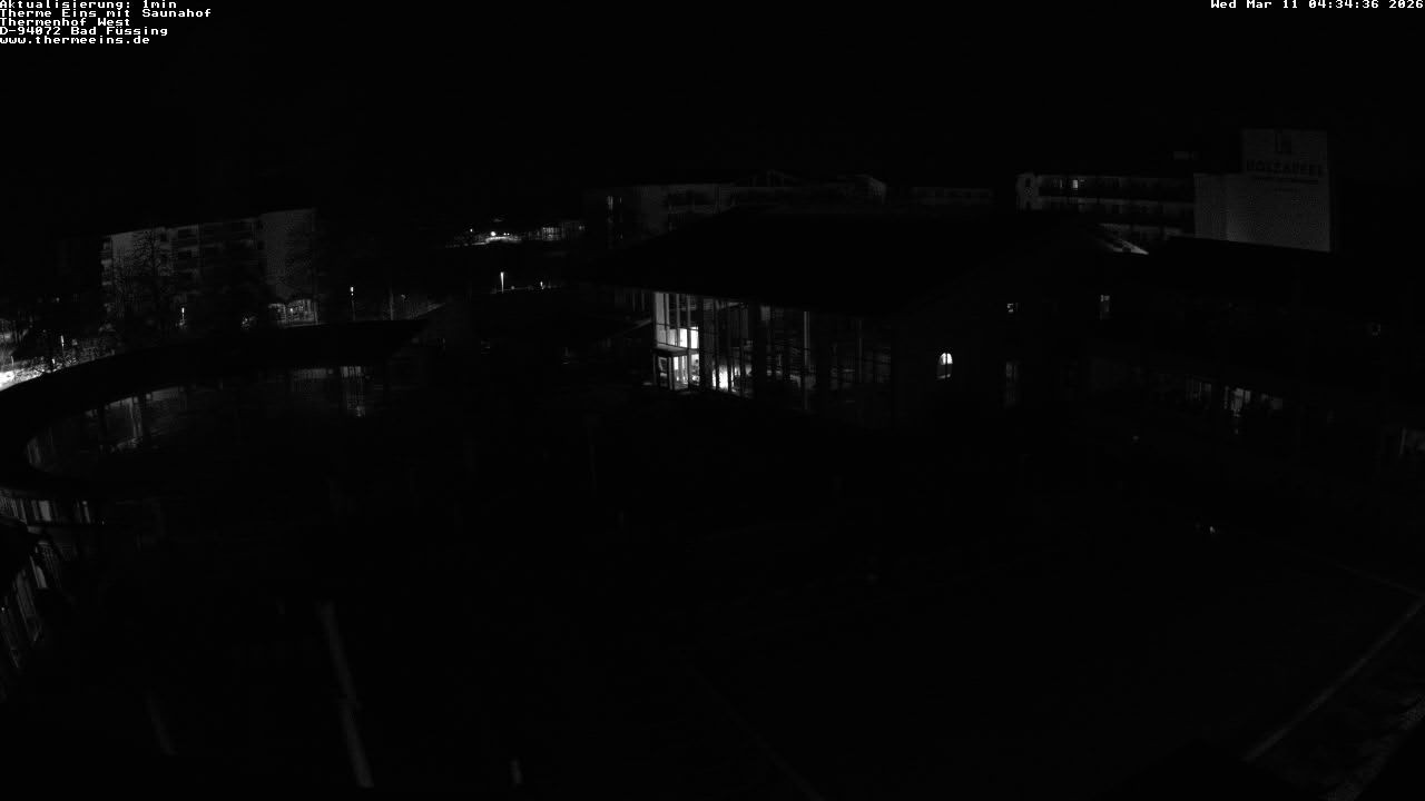 Archiv Foto Webcam Bad Füssing: Therme 1