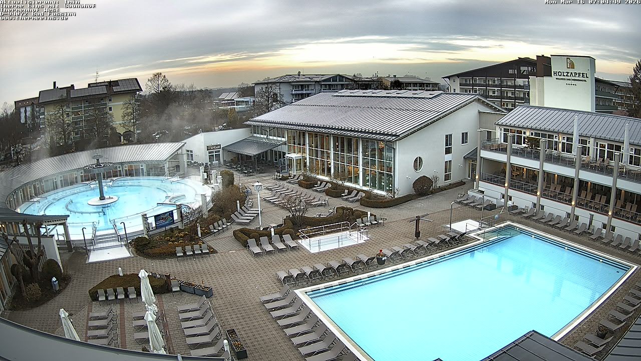 Archiv Foto Webcam Bad Füssing: Therme 1