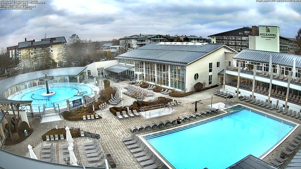 Archiv Foto Webcam Bad Füssing: Therme 1