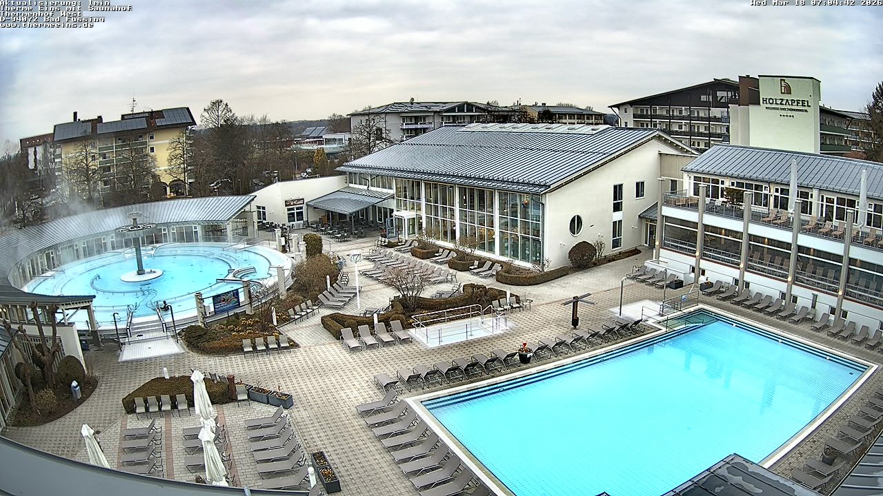 Archiv Foto Webcam Bad Füssing: Therme 1