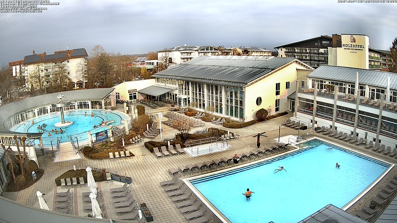 Archiv Foto Webcam Bad Füssing: Therme 1
