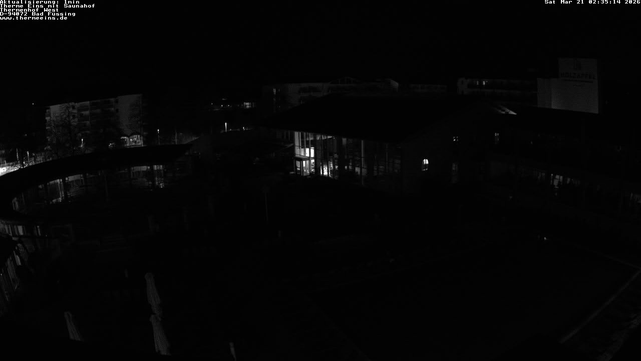 Archiv Foto Webcam Bad Füssing: Therme 1