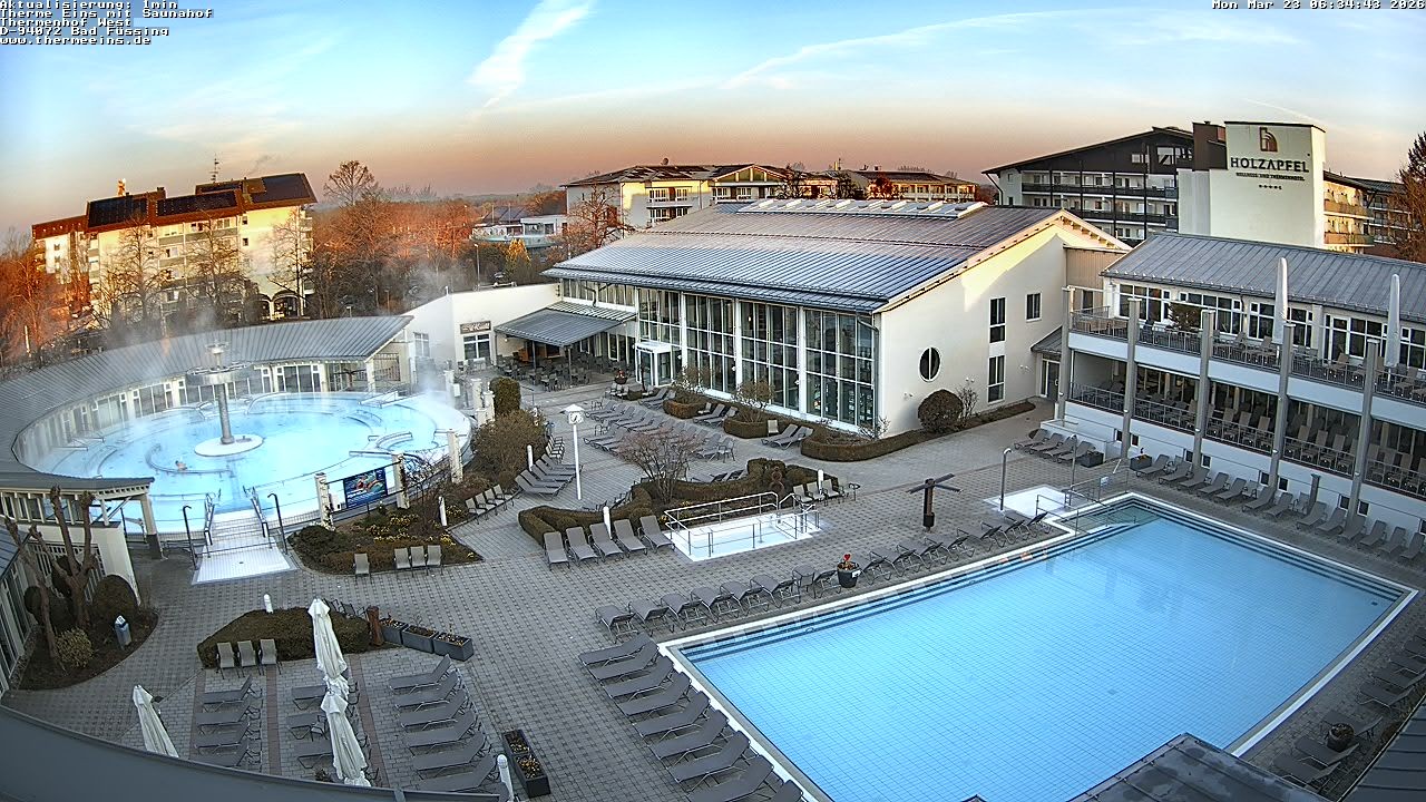 Archiv Foto Webcam Bad Füssing: Therme 1
