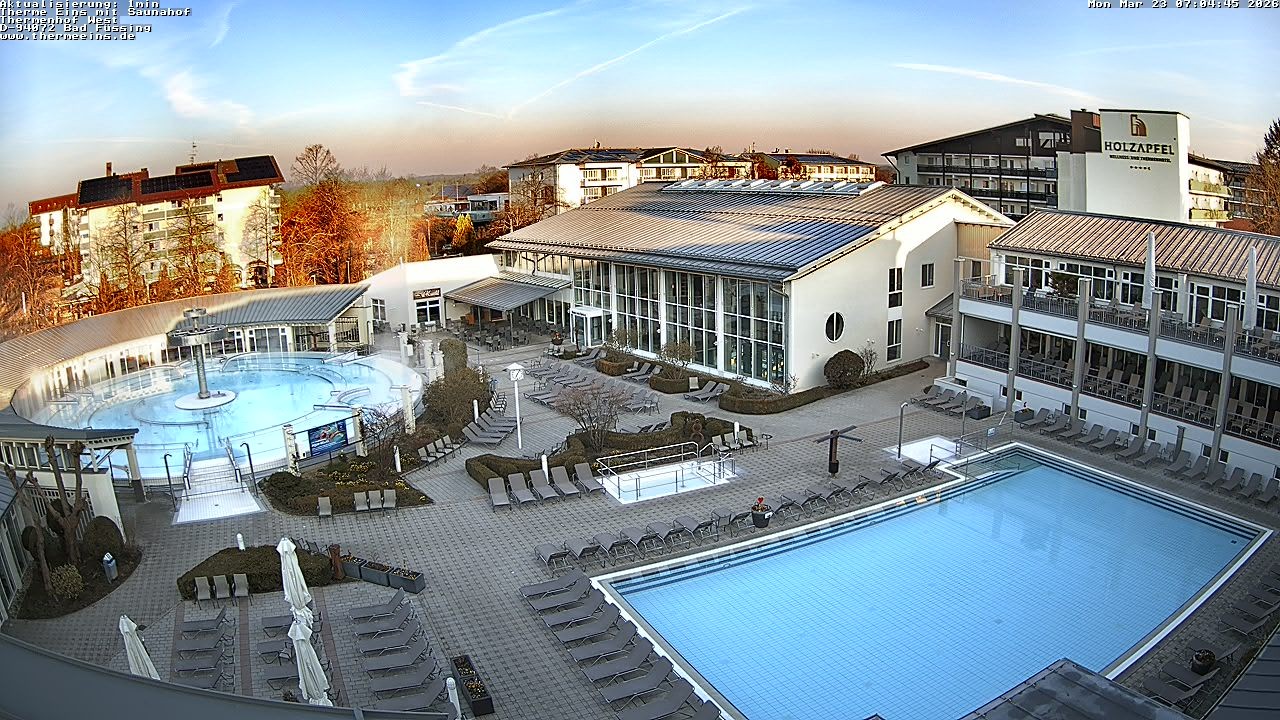 Archiv Foto Webcam Bad Füssing: Therme 1