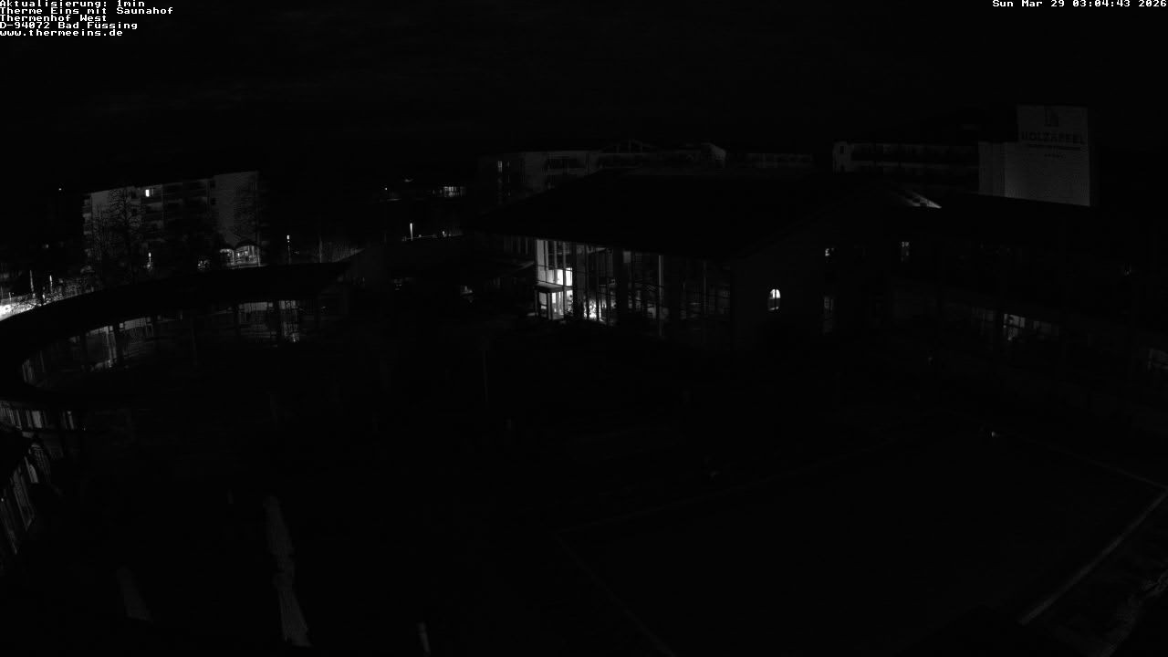 Archiv Foto Webcam Bad Füssing: Therme 1