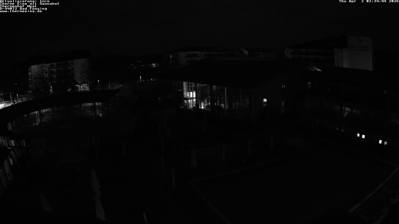 Archiv Foto Webcam Bad Füssing: Therme 1
