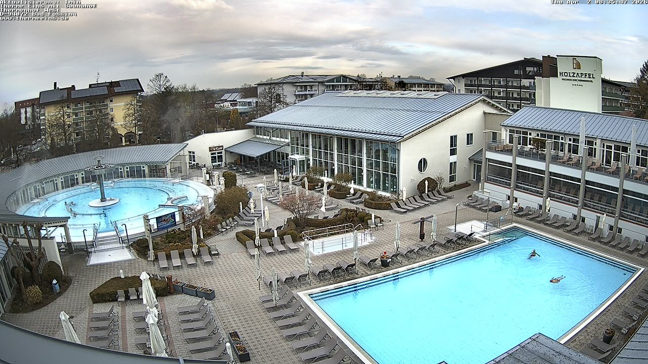 Archiv Foto Webcam Bad Füssing: Therme 1