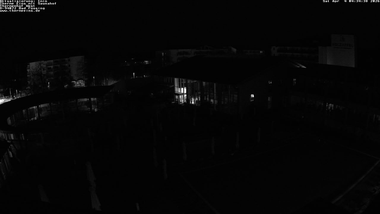 Archiv Foto Webcam Bad Füssing: Therme 1