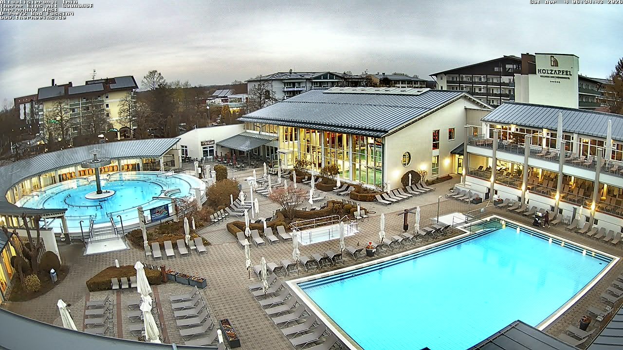 Archiv Foto Webcam Bad Füssing: Therme 1