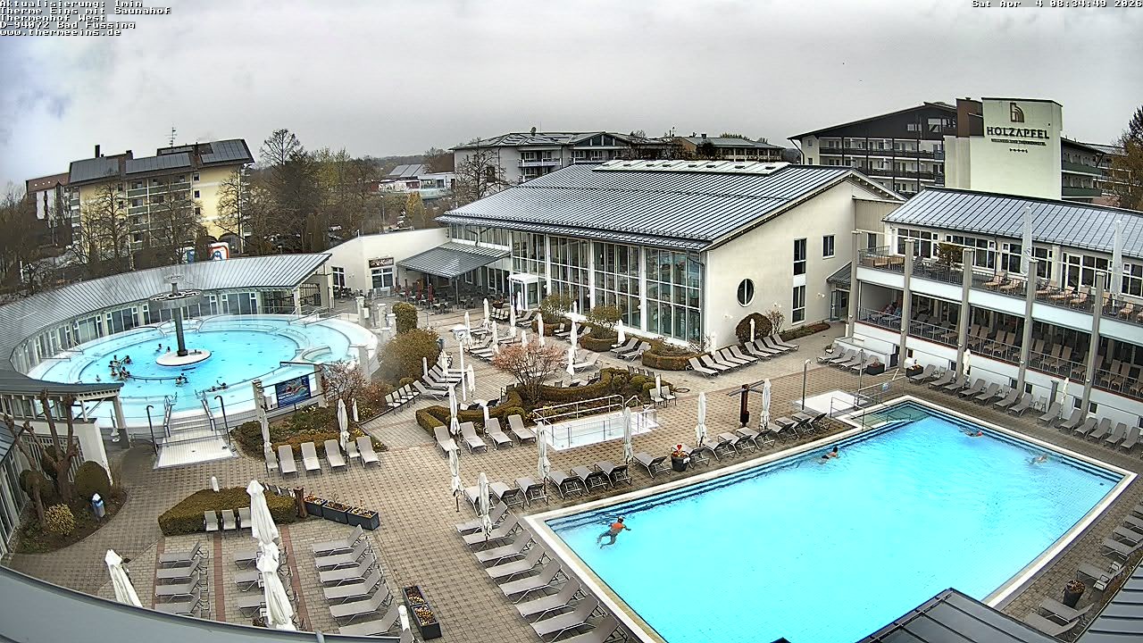 Archiv Foto Webcam Bad Füssing: Therme 1