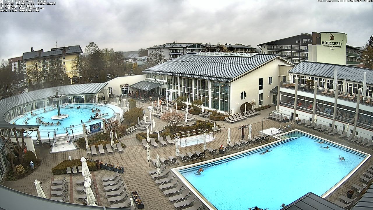 Archiv Foto Webcam Bad Füssing: Therme 1