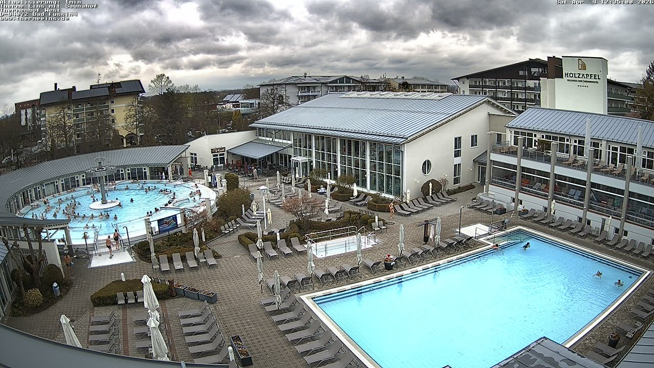 Archiv Foto Webcam Bad Füssing: Therme 1