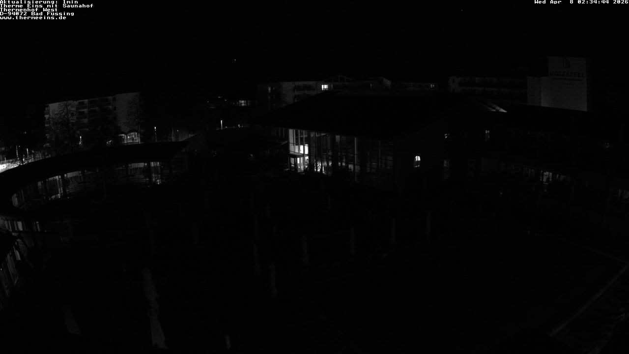 Archiv Foto Webcam Bad Füssing: Therme 1