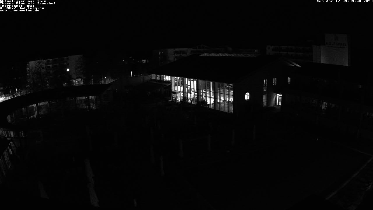 Archiv Foto Webcam Bad Füssing: Therme 1