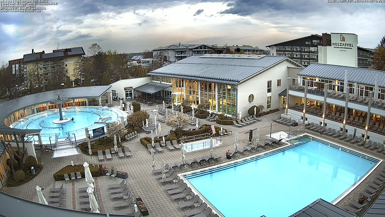 Archiv Foto Webcam Bad Füssing: Therme 1