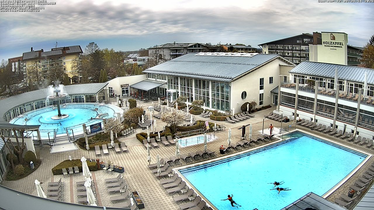 Archiv Foto Webcam Bad Füssing: Therme 1